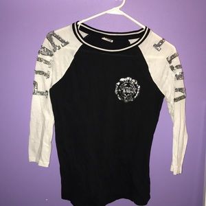 Long sleeve black shirt from PINK